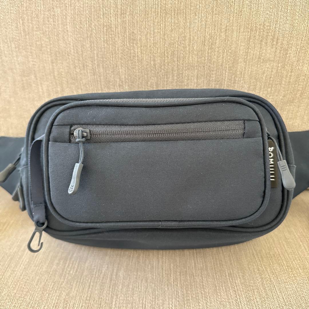 【美品】[POMULU] ポムル ヒップシート　ネイビー