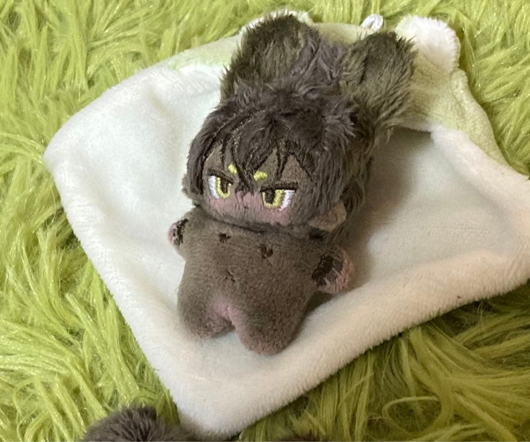 自作ぬいぐるみ・緑の男の子