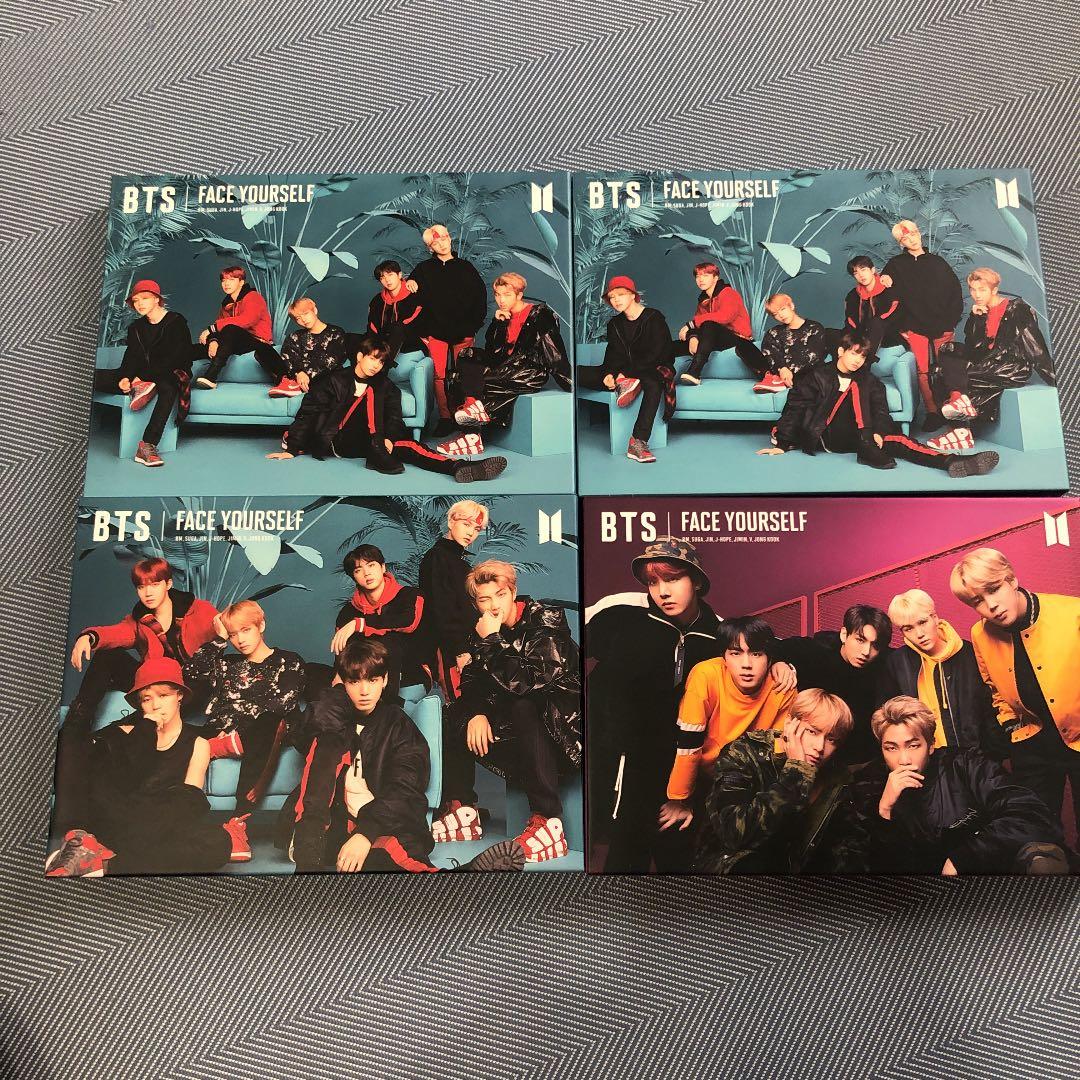 BTS FACE YOURSELF 初回限定盤A＋B＋C×2