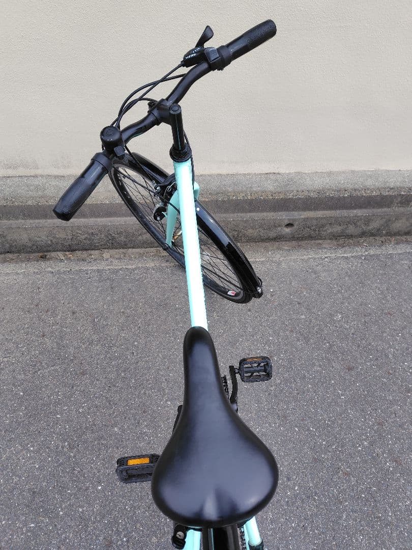 あさひ シュライン クロスバイク ミントグリーン 26インチ 自転車 美品 愛知