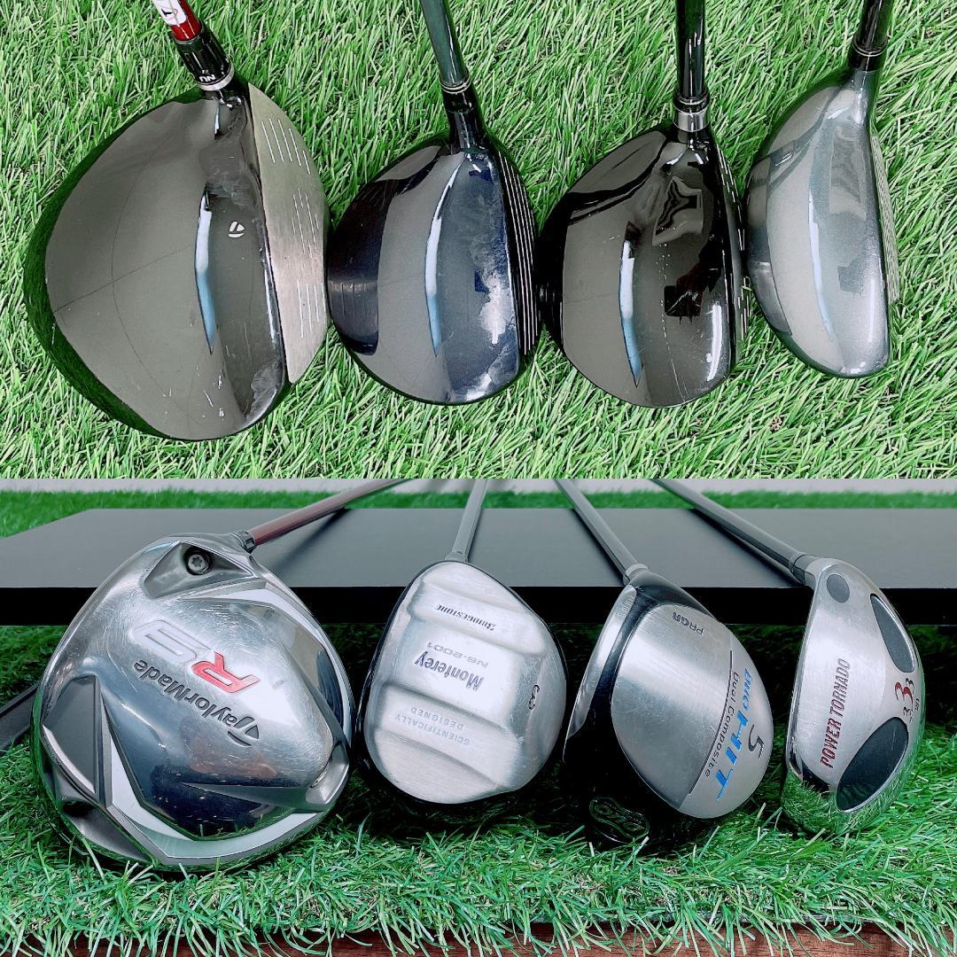 テーラーメイド R9他 メンズ ゴルフクラブセット 13本 プロギア N2202