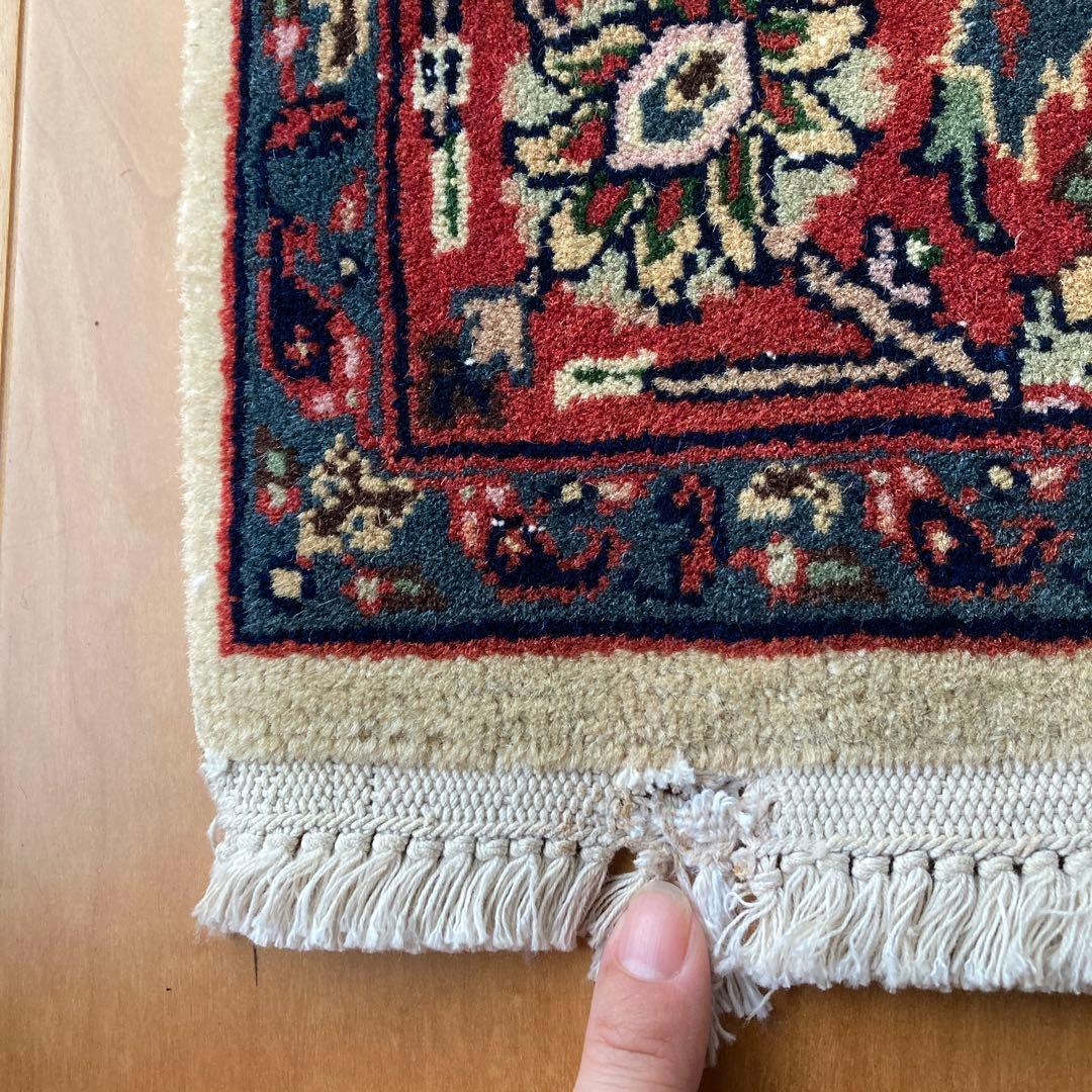 ヴィンテージラグ　トライバルラグ　インド　アグラ