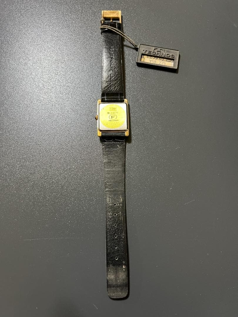 TECHNOS クォーツ時計 ヴィンテージ品　タグ付き未使用品