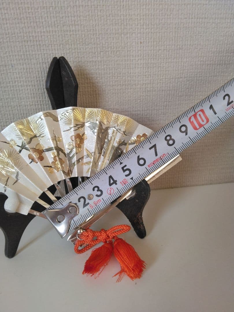 純銀　扇子