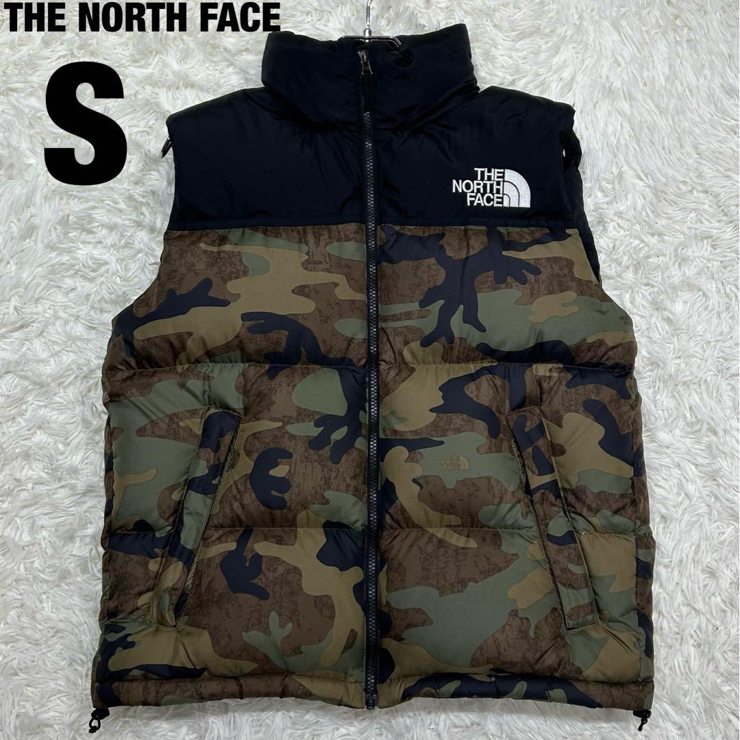 【ほぼ新品】ノースフェイス ノベルティ ヌプシ ダウン ベスト ジャケット S