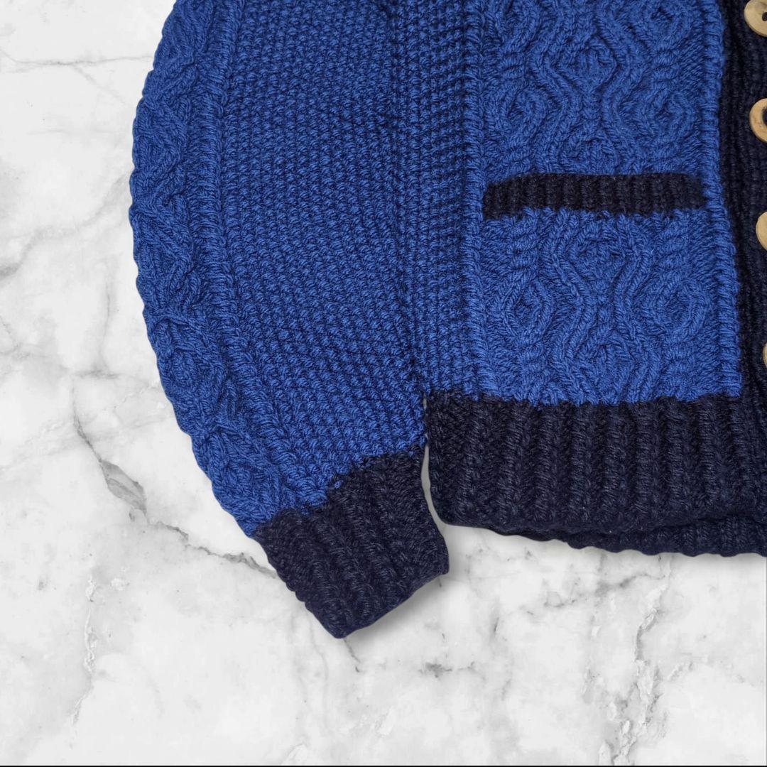 未使用品✨インバーアラン 茶タグ ニット カーディガン トゥモローランド別注