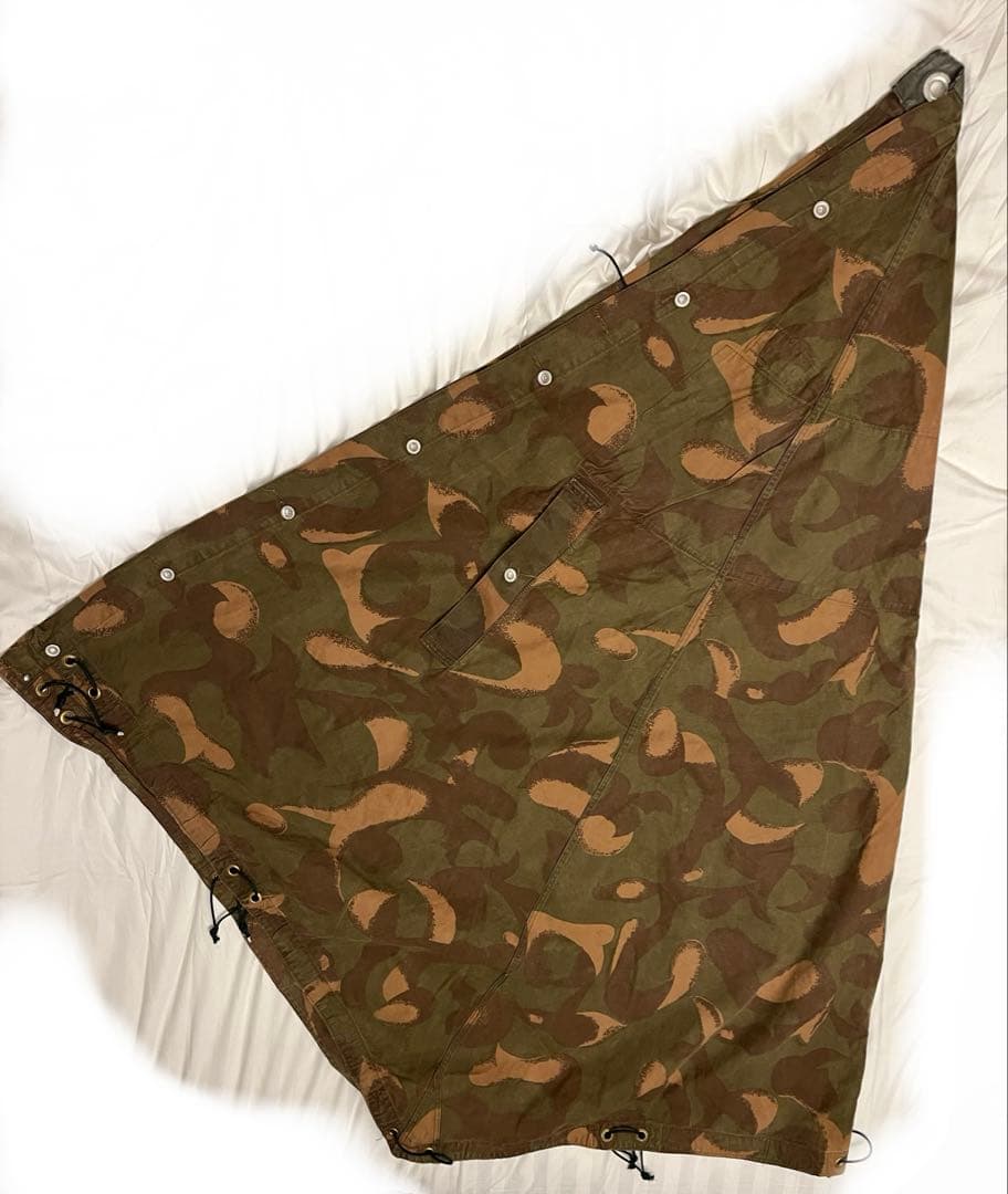 ハンガリー軍　軍幕　ハリケーンカモ　ポンチョテント　1枚