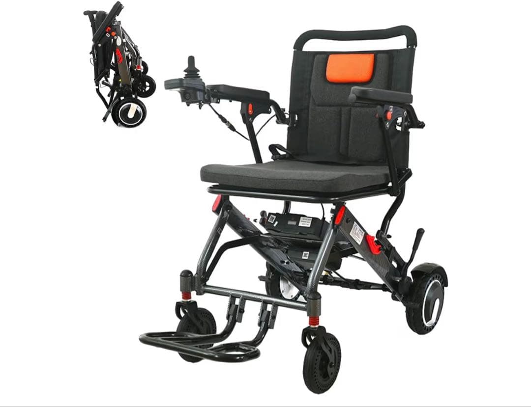 LangTu 電動車椅子 電動車いす 電動コンパクト車いす DZD-285