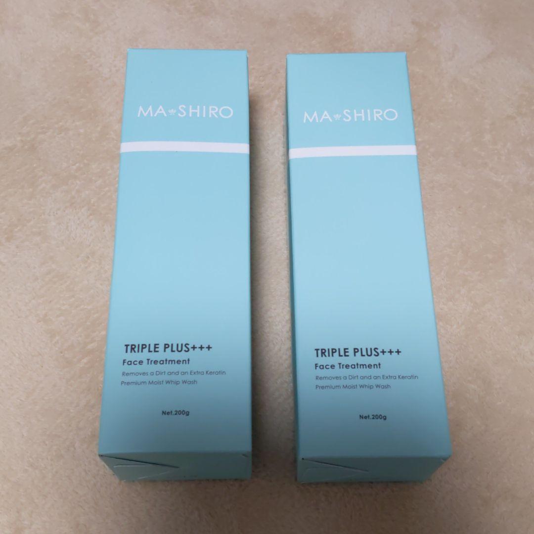 未開封！MA・SHIROトリプルプラス　フェイストリートメント