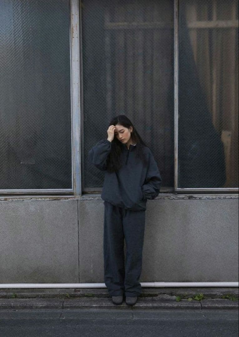 【新品】OHOTORO＊Nap Camper Pants charcoal