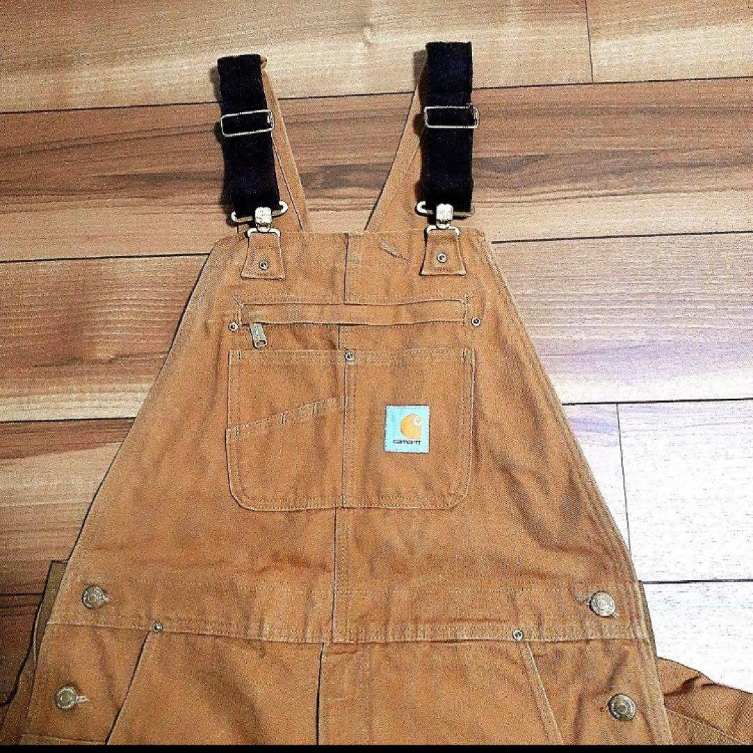 希少！USA製！！ ★Carharttオーバーオール　36×32