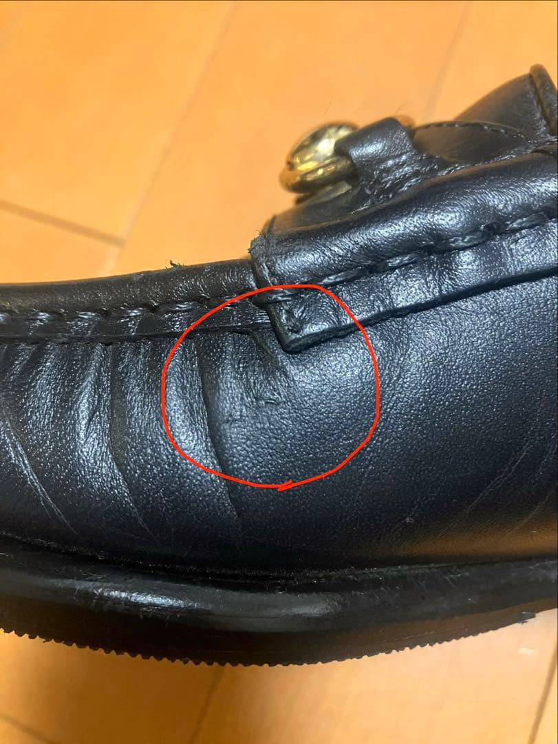 【美品】REGAL【24.5】 W83D ビットローファー レザー ブラック