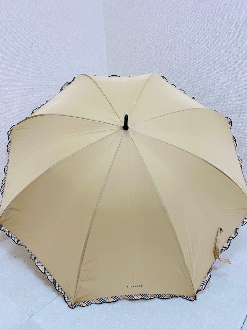 BURBERRY フリル ノバチェック 長傘