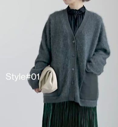 トップス theoryluxe Fur Cashmere Zoya Cardigan