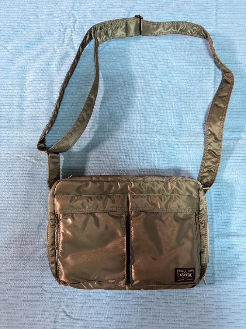 PORTER オリーブグリーン ショルダーバッグ（吉田カバン）
