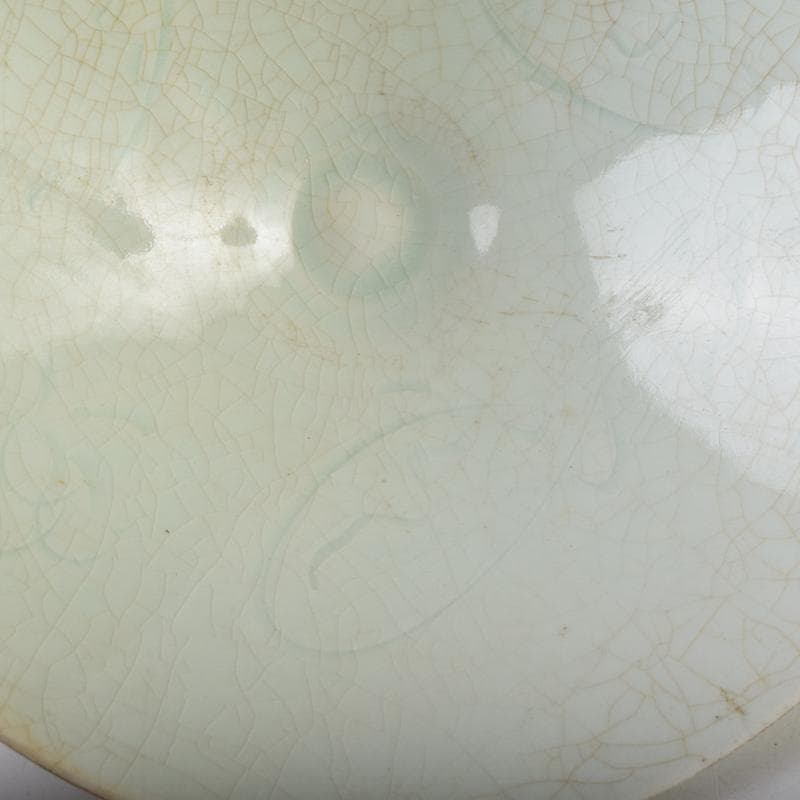 Big Chef　中国　影青　青白磁　陰刻　花文鉢　C　9105