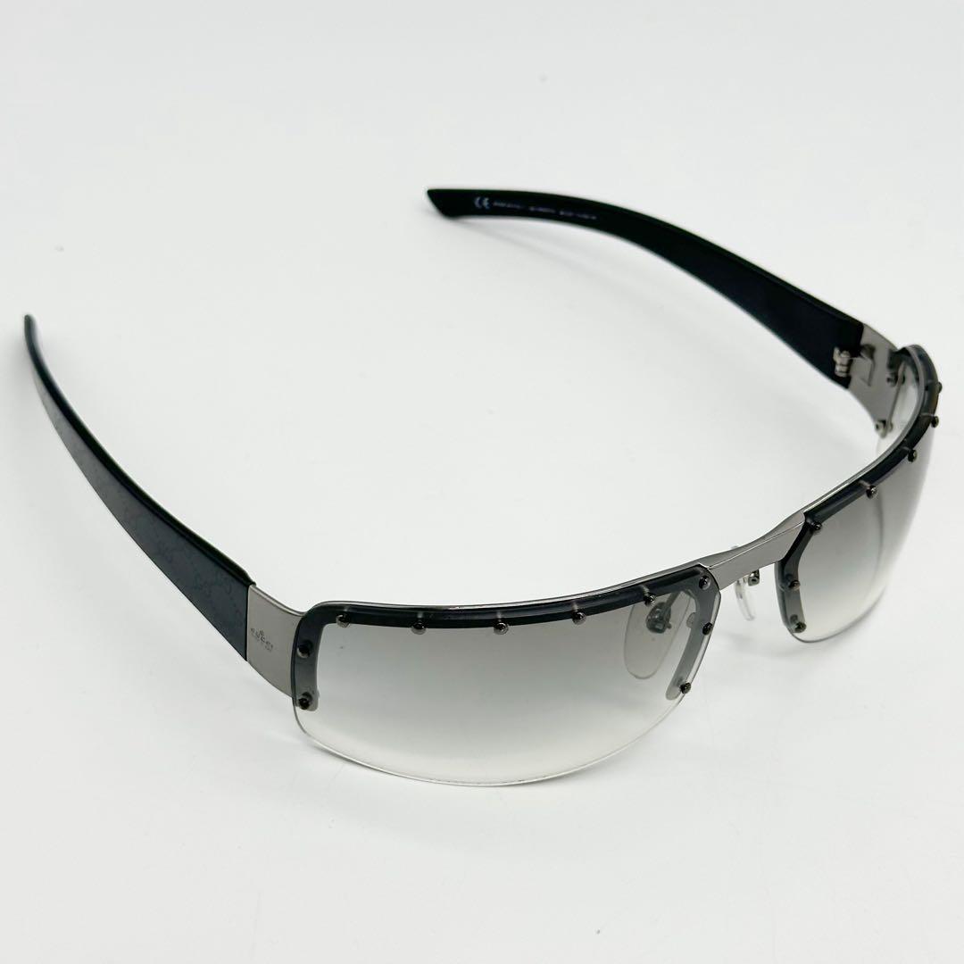 グッチ グラデーション スタッズ サングラス GG スプリーム ロゴ シマ