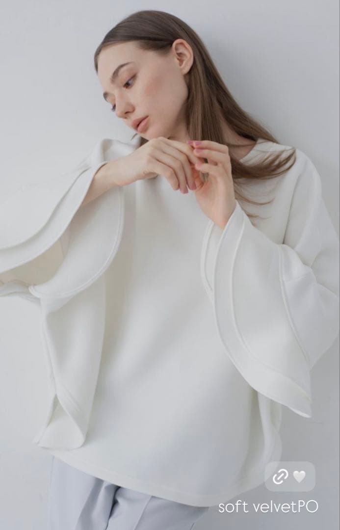 試着のみ＊maison de dolce. soft velvetPO