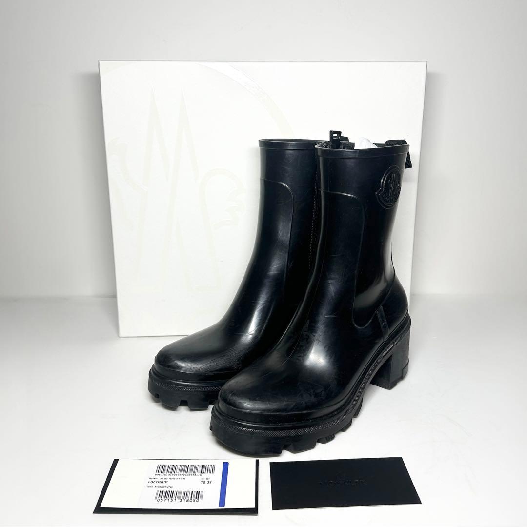 MONCLER モンクレール LOFTGRIP ラバーブーツ 37 箱・タグ付