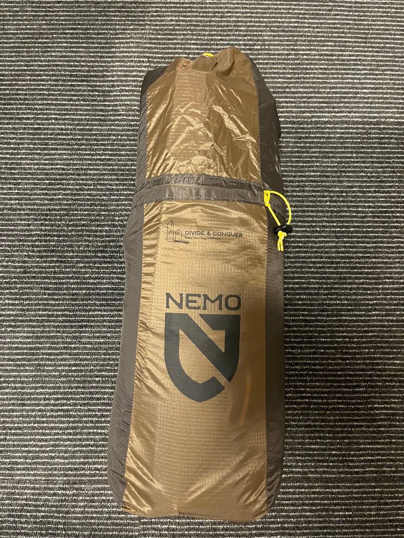 廃盤　希少　ニーモ　NEMO ダガーストーム　3P フットプリント付き
