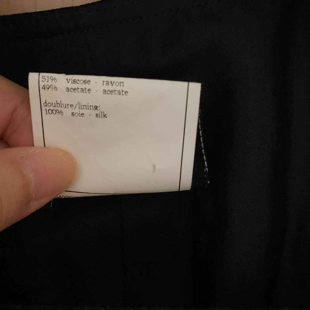 a*n様 シャネル　ネイビージレ　ベスト