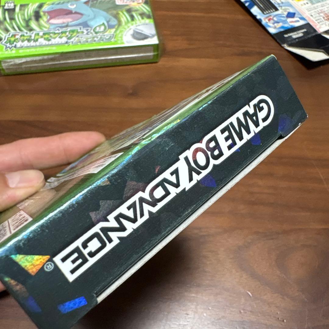 T*i様 【箱のみ】GB アドバンス　ポケモン　グリーン　エメラルド　ディスプレ