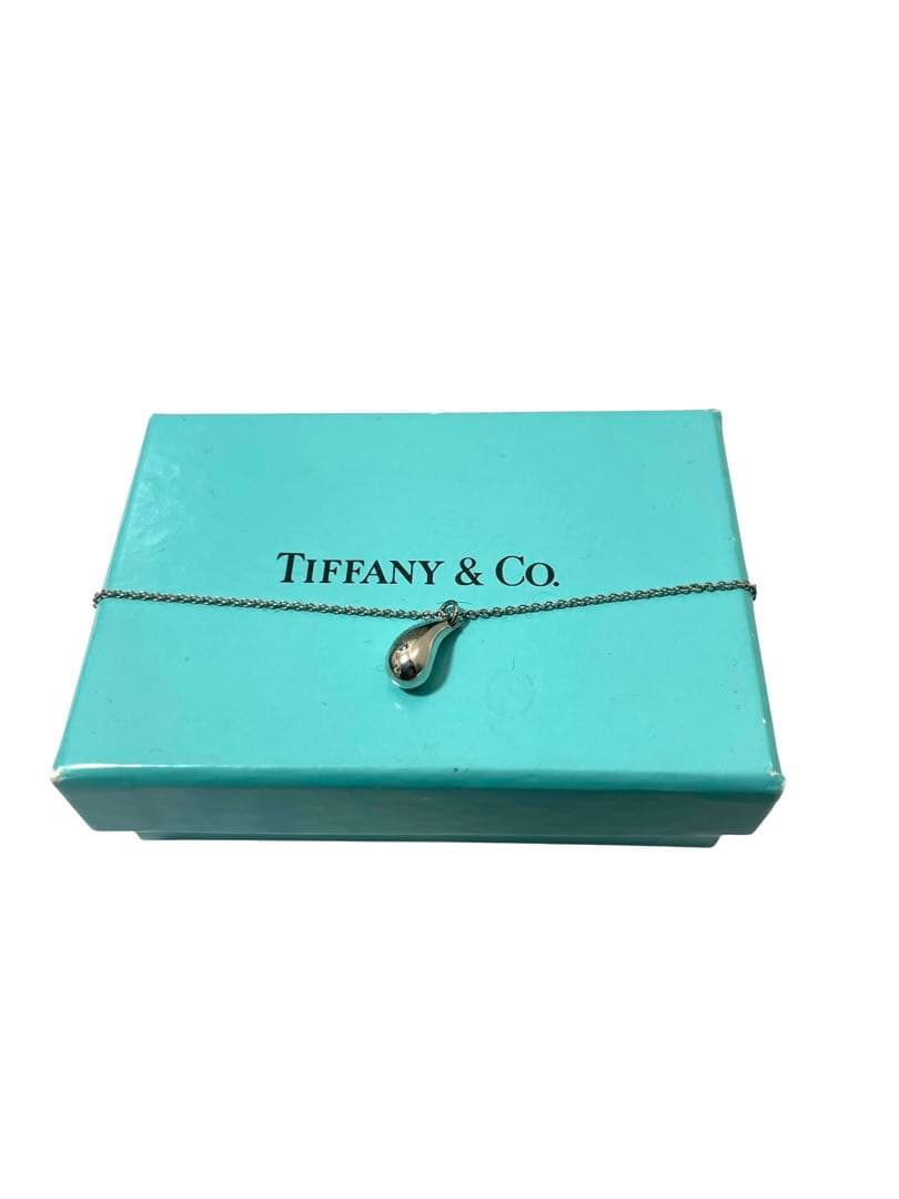 TIFFANY ティファニー ネックレス ティアドロップ シルバー 925