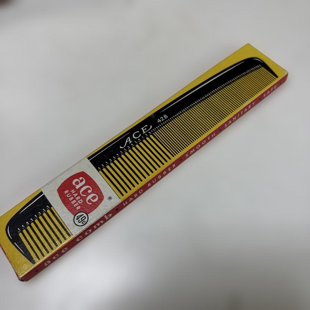aceヘアーコーム　デットストック　ビンテージ　ロカビリー　くし　エルヴィス
