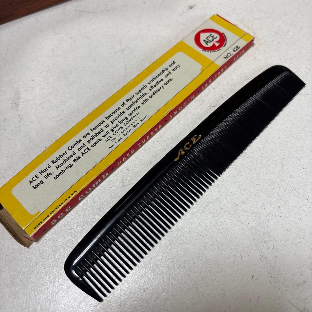 aceヘアーコーム　デットストック　ビンテージ　ロカビリー　くし　エルヴィス