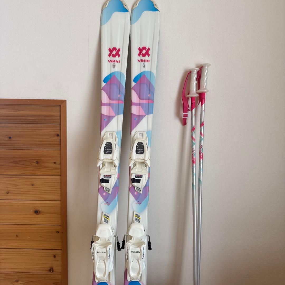 Völkl スキー板　130cm セット