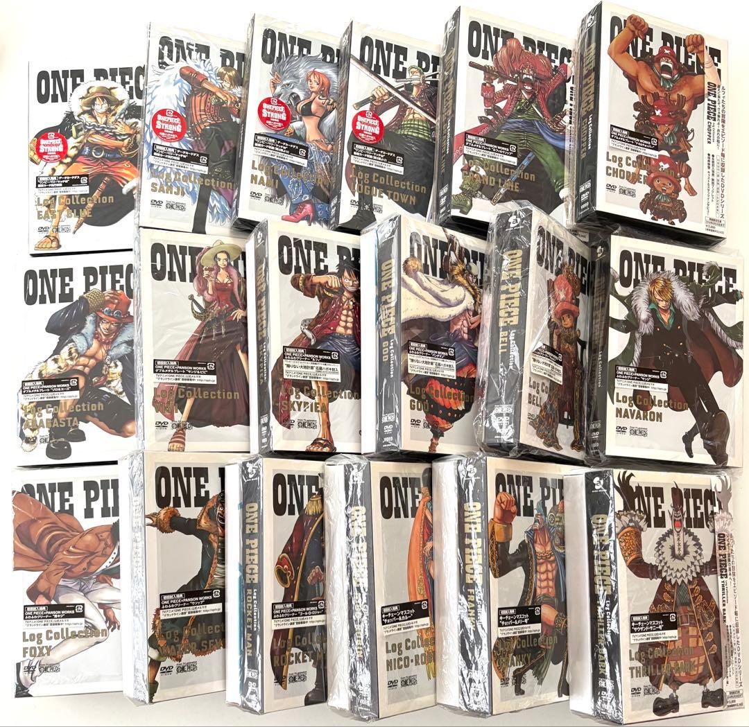 ONE PIECE Log Collection 購入特典付きDVD18巻セット