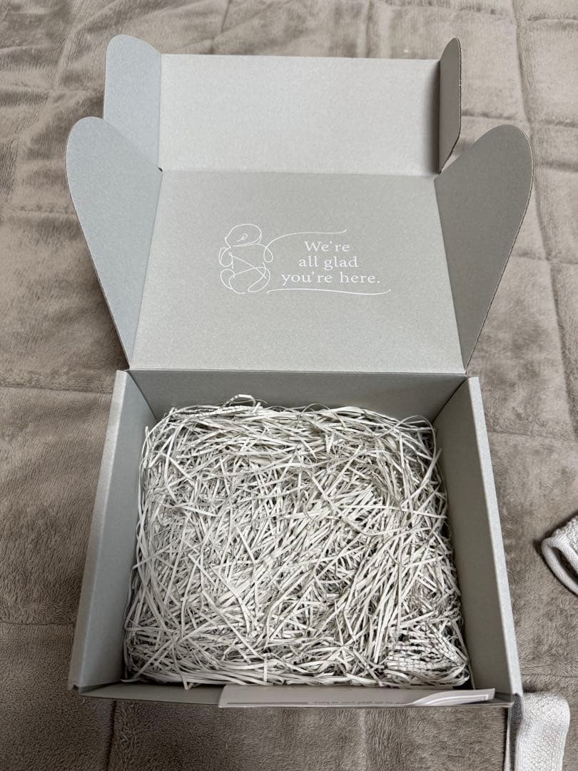 MARL MARL ニューボーンセット　グレー　箱付き　退院着