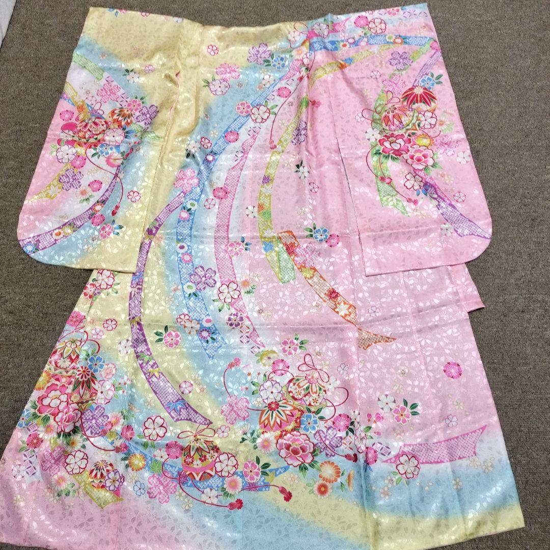 七五三　７歳　着物セット