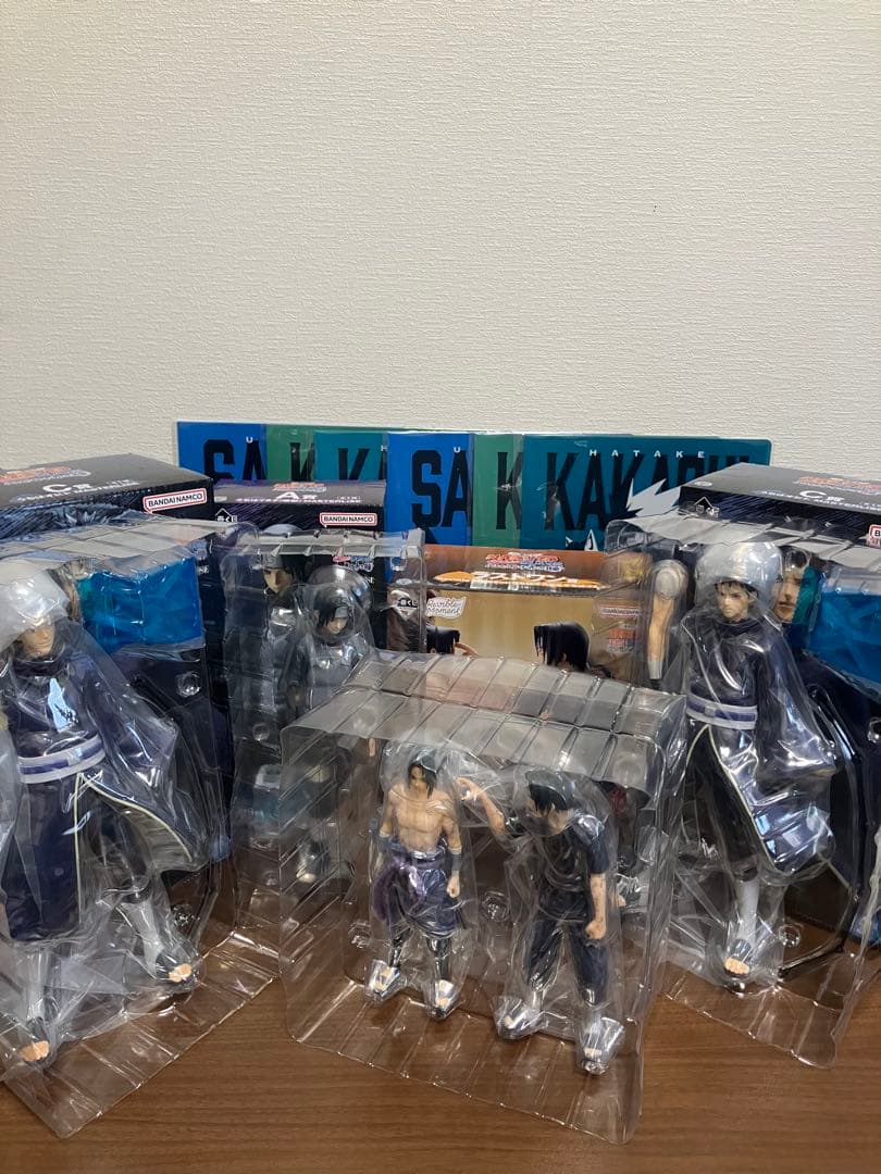 一番くじNARUTO-ナルト- 疾風伝 心を写す赤き瞳 フィギュアセット値下げ可