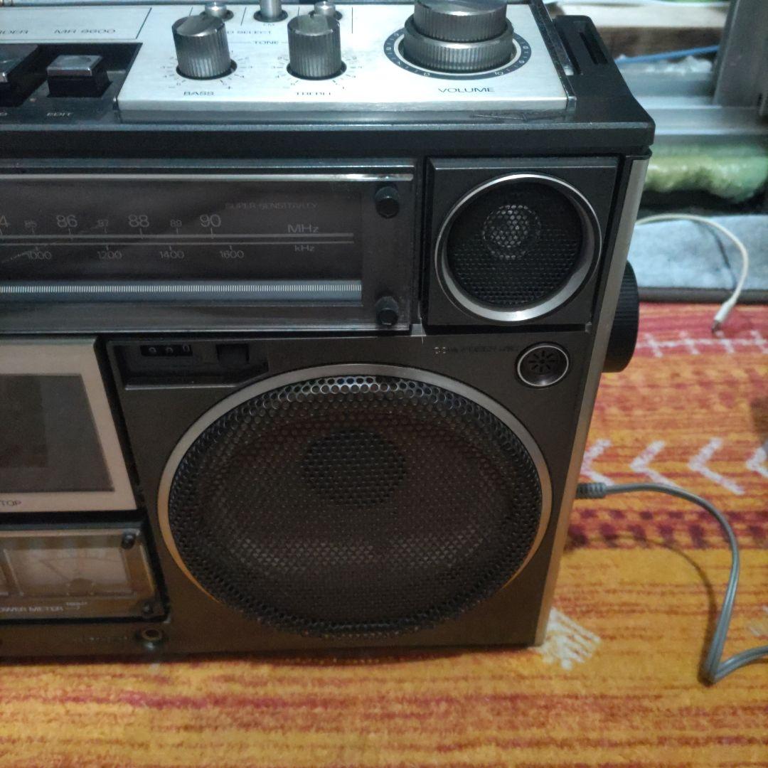 F*p様 SANYO MR 9600 ラジオ・カセットレコーダー、説明文必ずお読