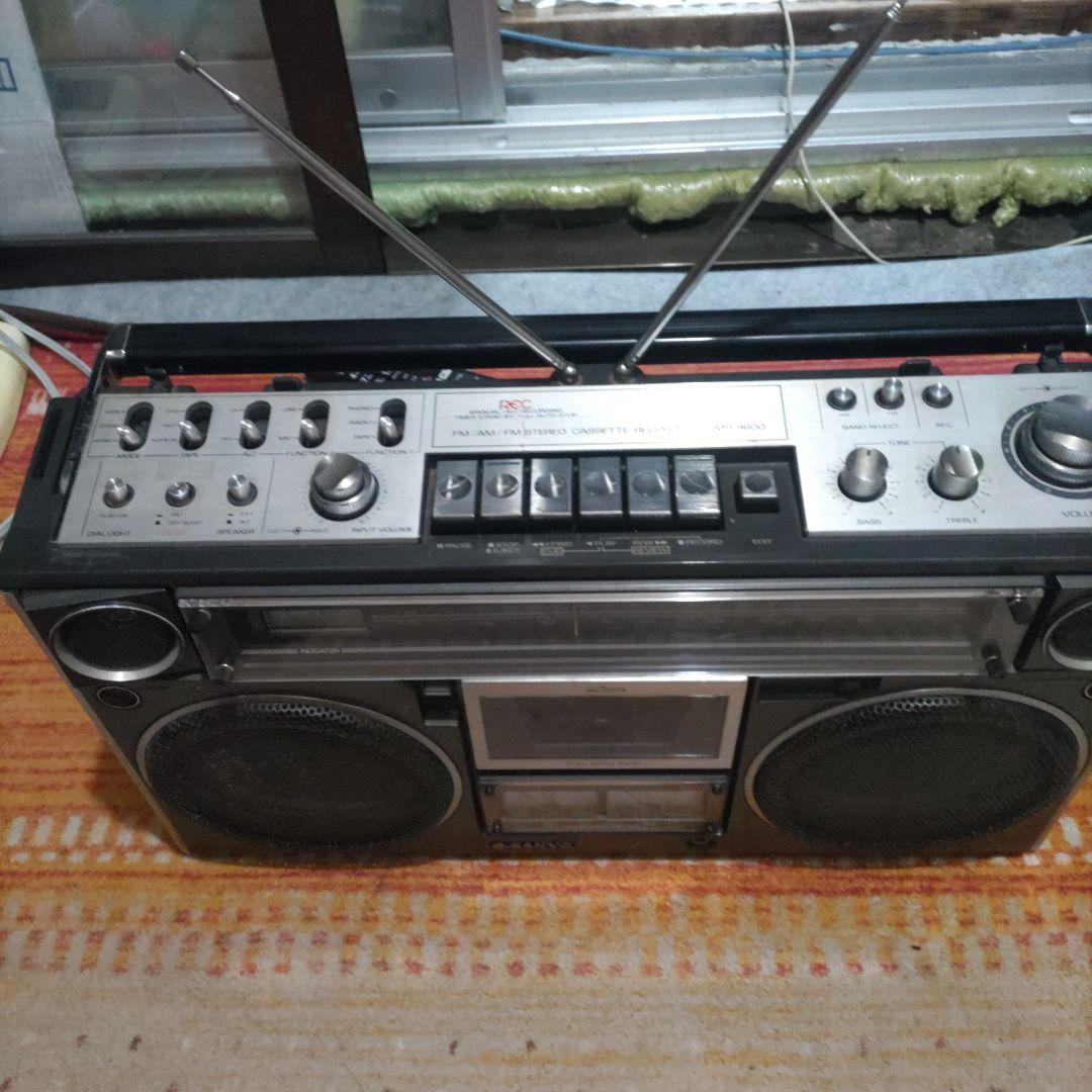 F*p様 SANYO MR 9600 ラジオ・カセットレコーダー、説明文必ずお読