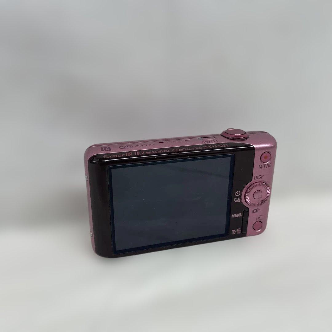 ソニー　サイバーショット　DSC-WX220 ピンク