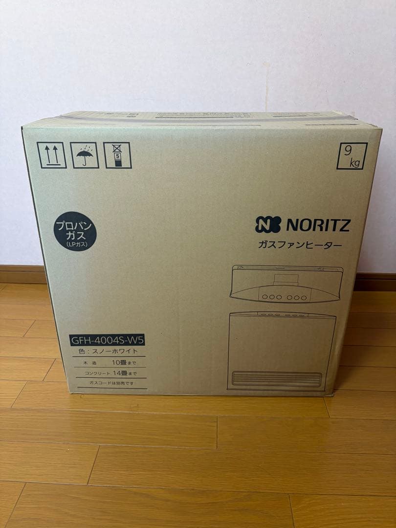 NORITZ ガスファンヒーター GFH-400S-W5