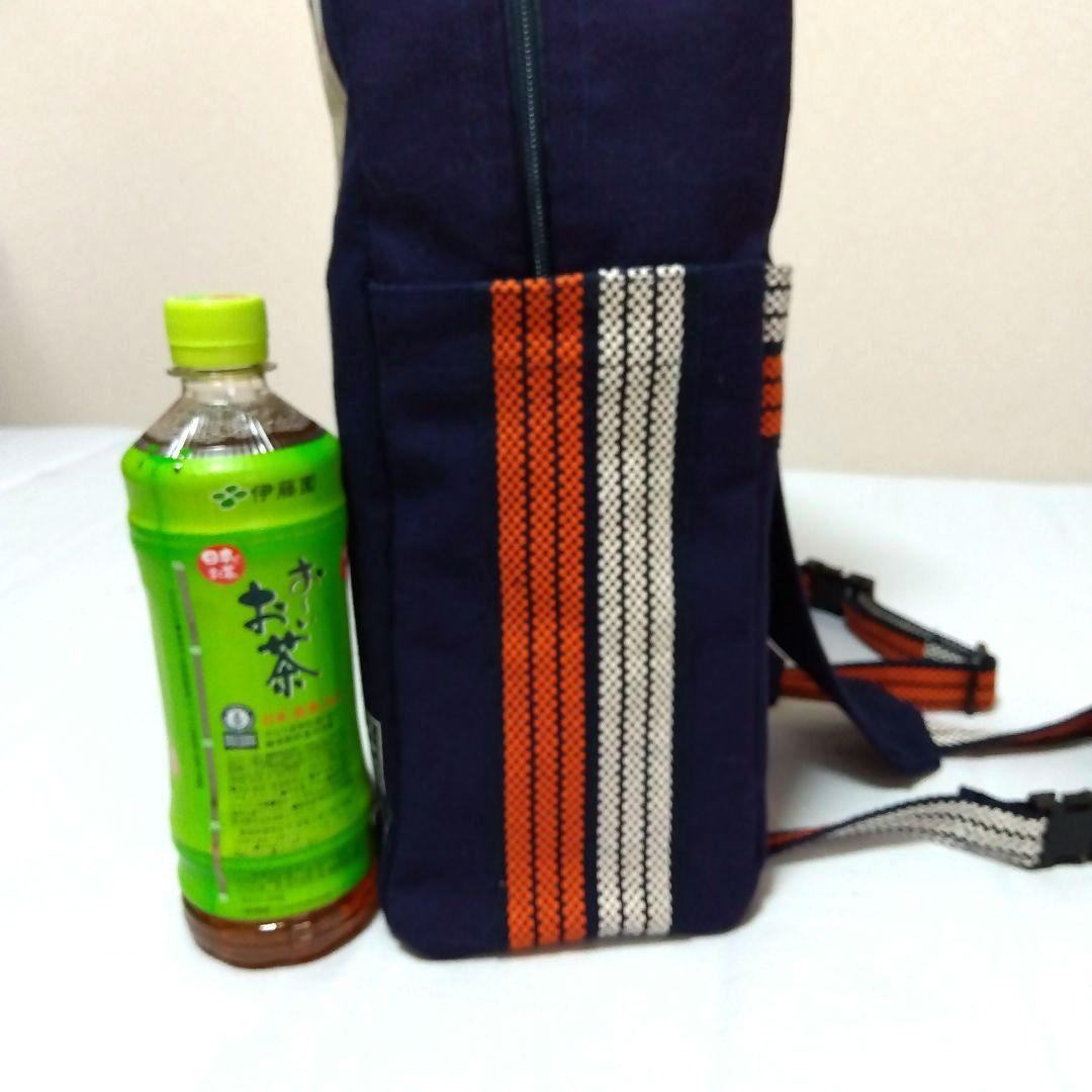 酒屋前掛けリメイクリュック