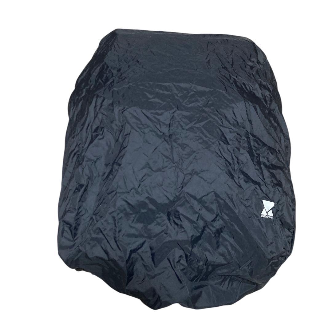 MAKAVELIC MONARCA リュック　ネイビー　スウェード　防水カバー