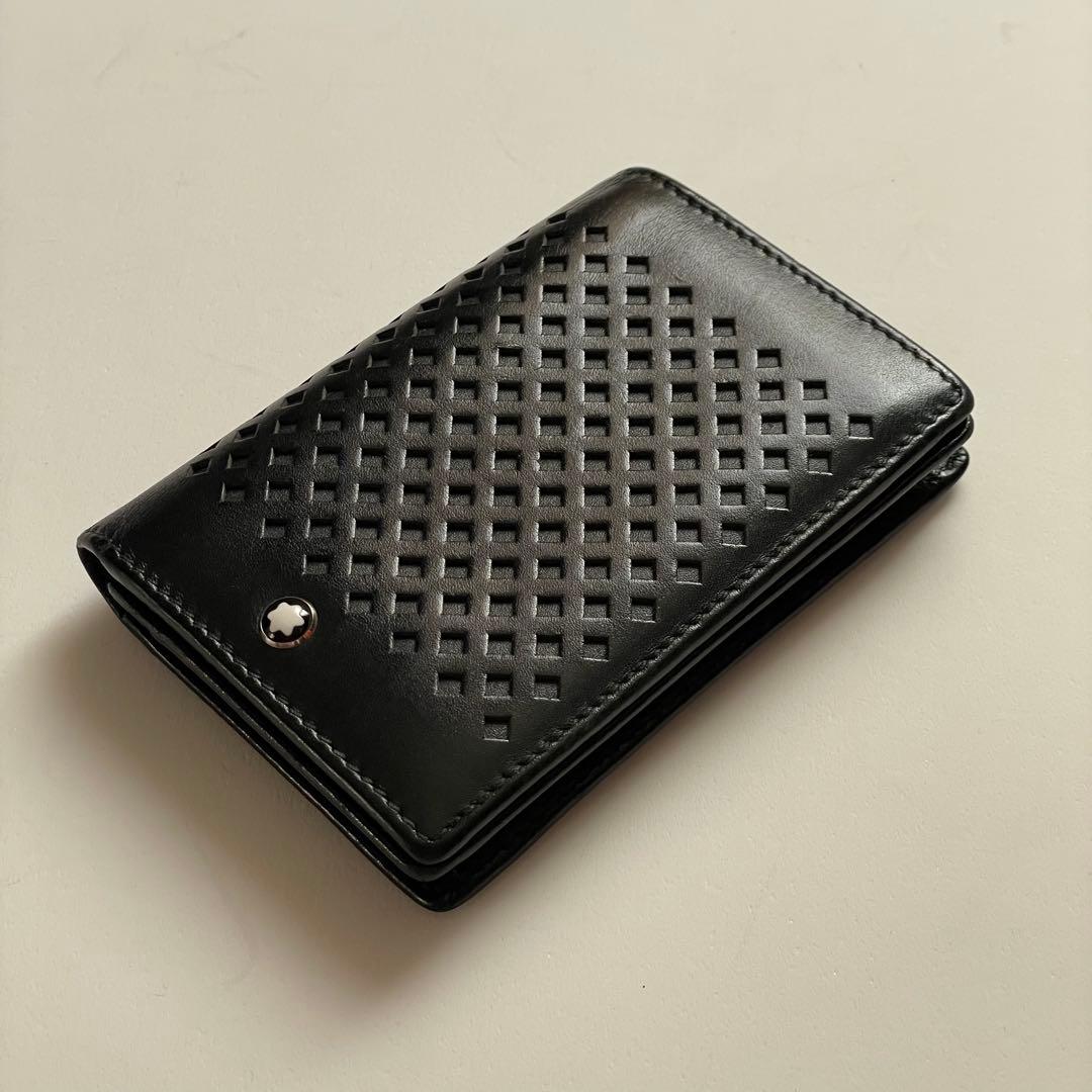 モンブラン　名刺入れ　カードケース　ブラック