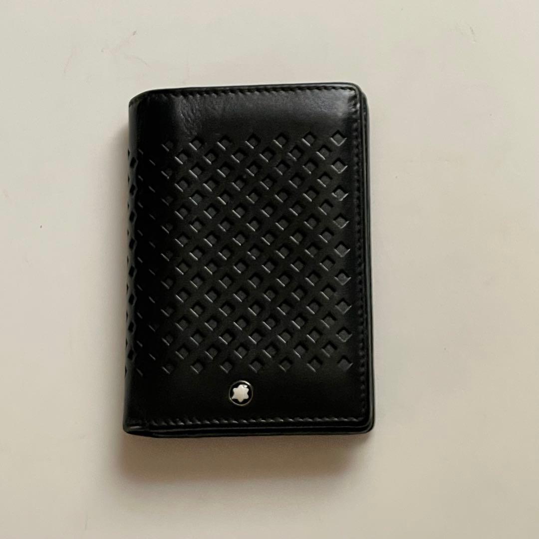 モンブラン　名刺入れ　カードケース　ブラック