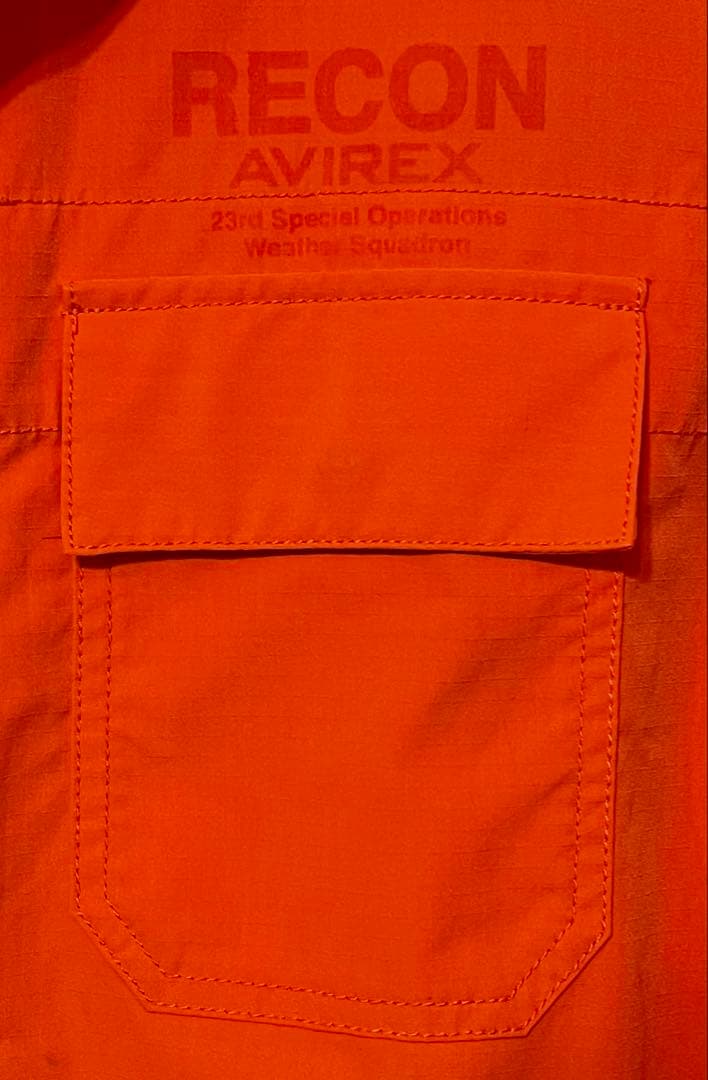 AVIREX RECON つなぎ オレンジ