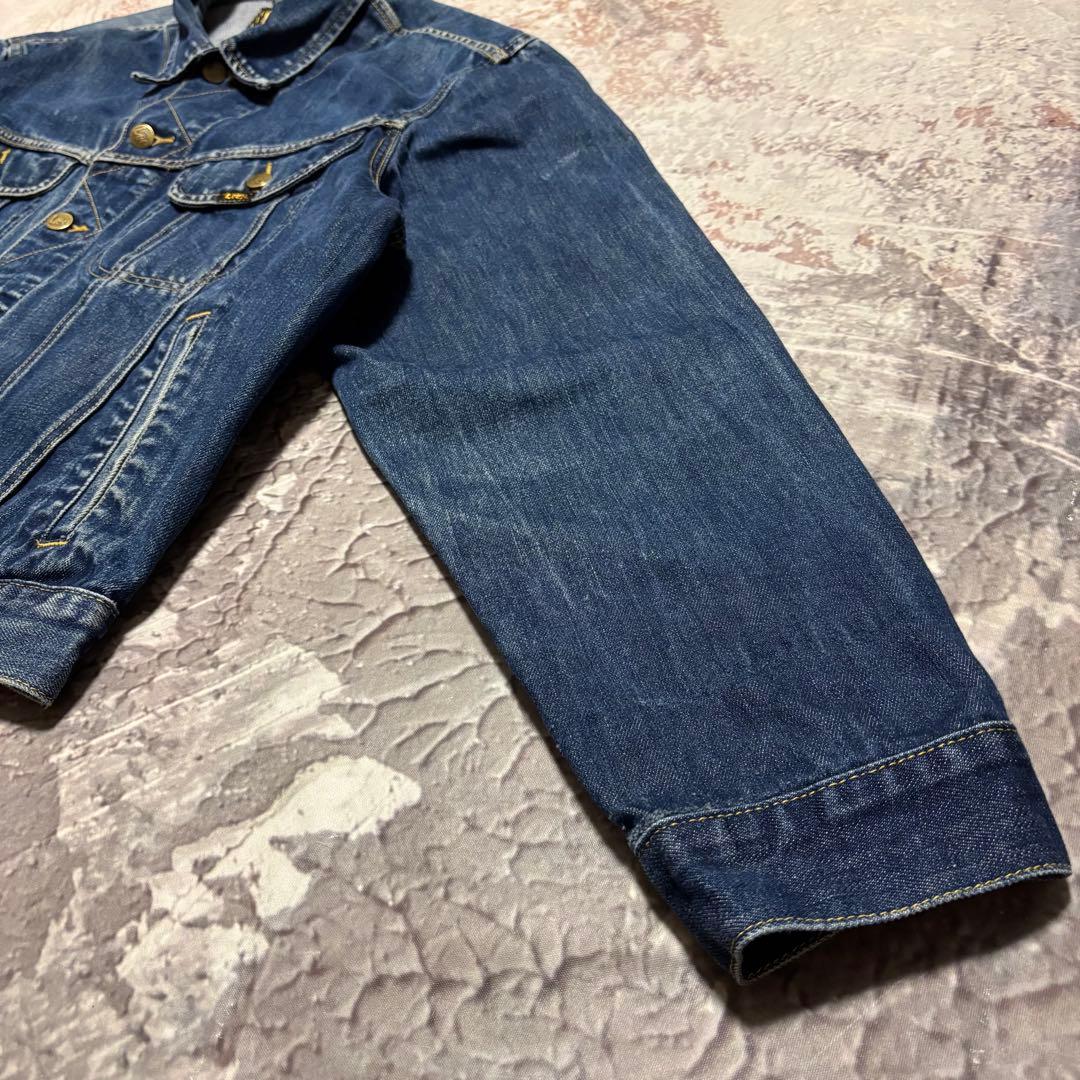 極上 Lee リー Gジャン デニムジャケット ブルー 101-Jタイプ L