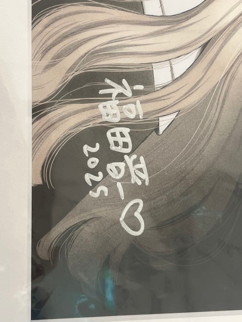 着せ恋展 福田晋一直筆サイン入り 複製原画 ハニエル その着せ替え人形は恋をする