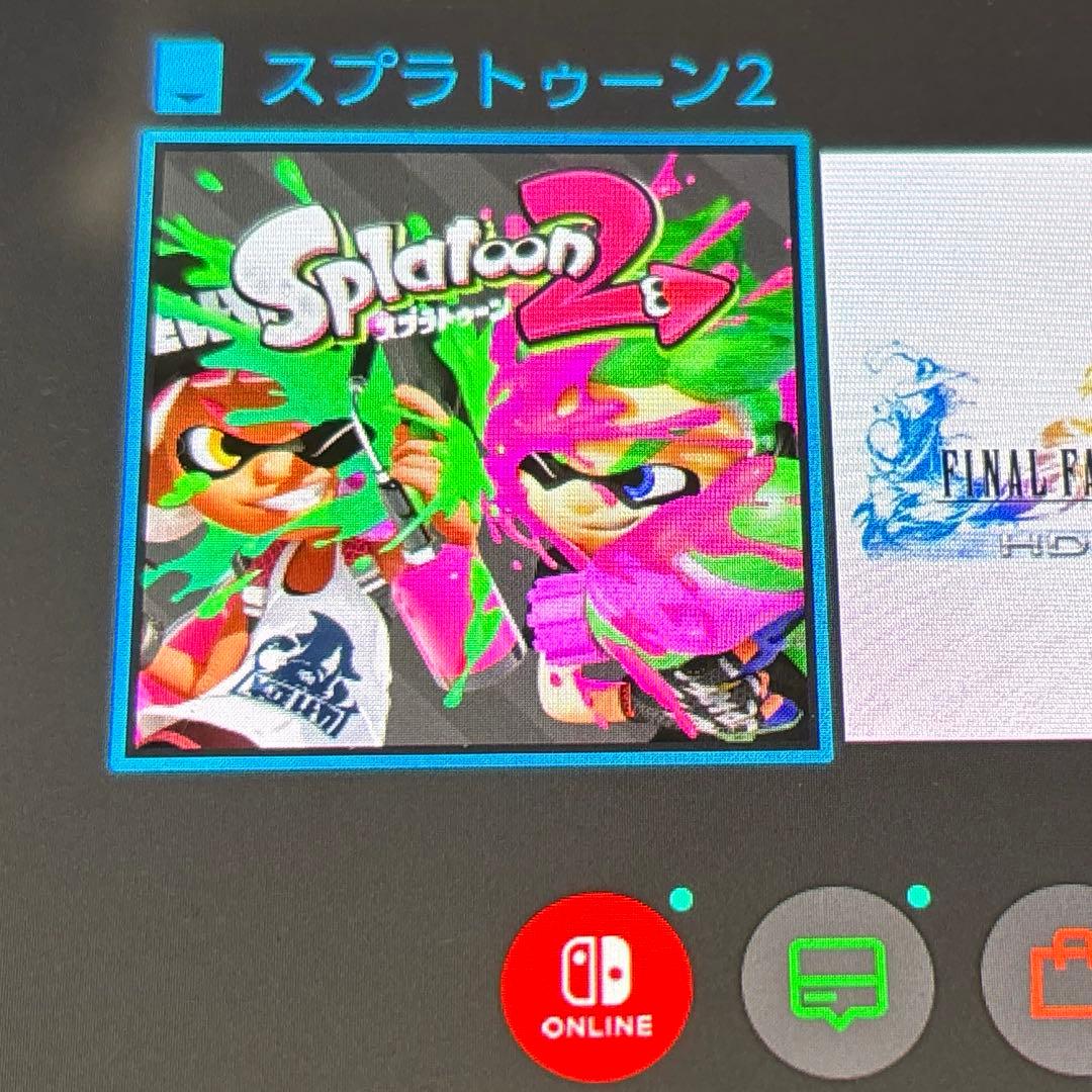 Switch Light コーラルピンク ※裏に黒い軽い汚れあり スプラ2付き