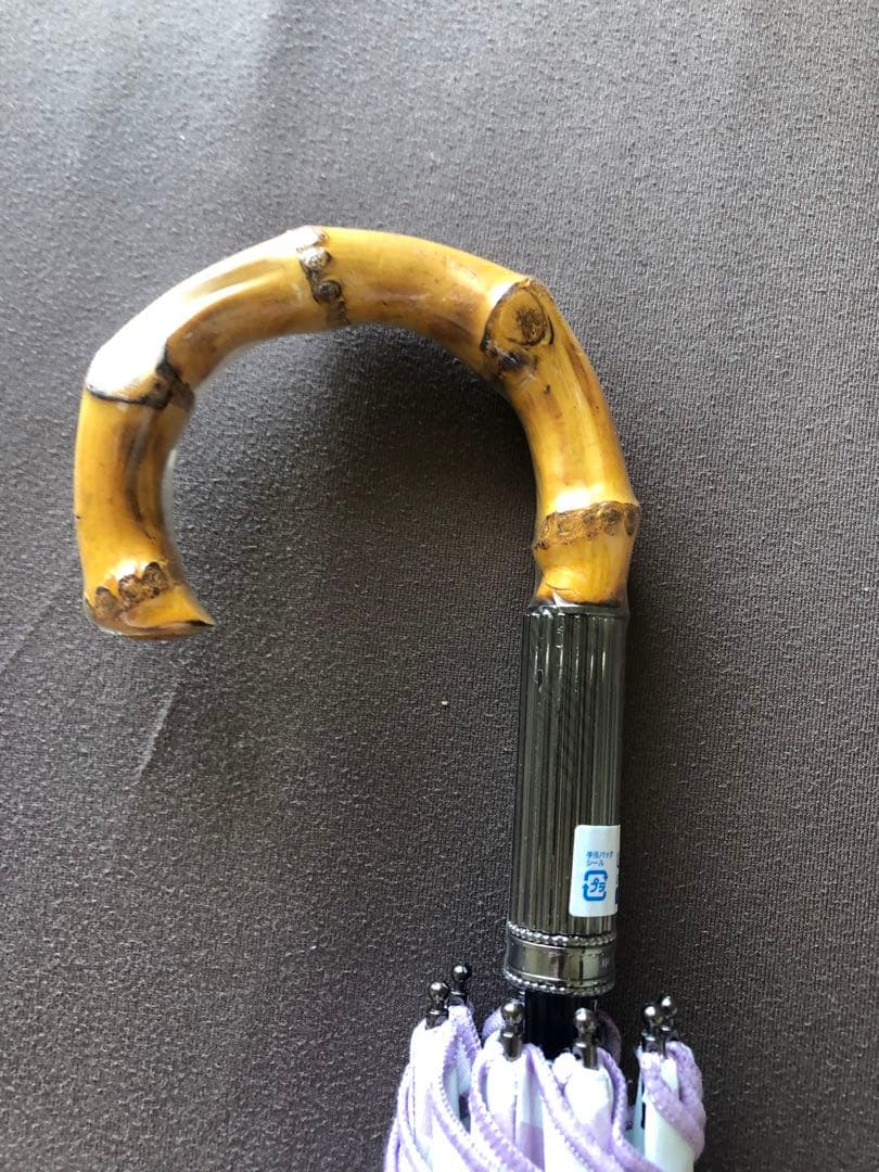 新品　ジルスチュアート　晴雨兼用傘　日傘　折りたたみ　ラベンダー　紫　チェック