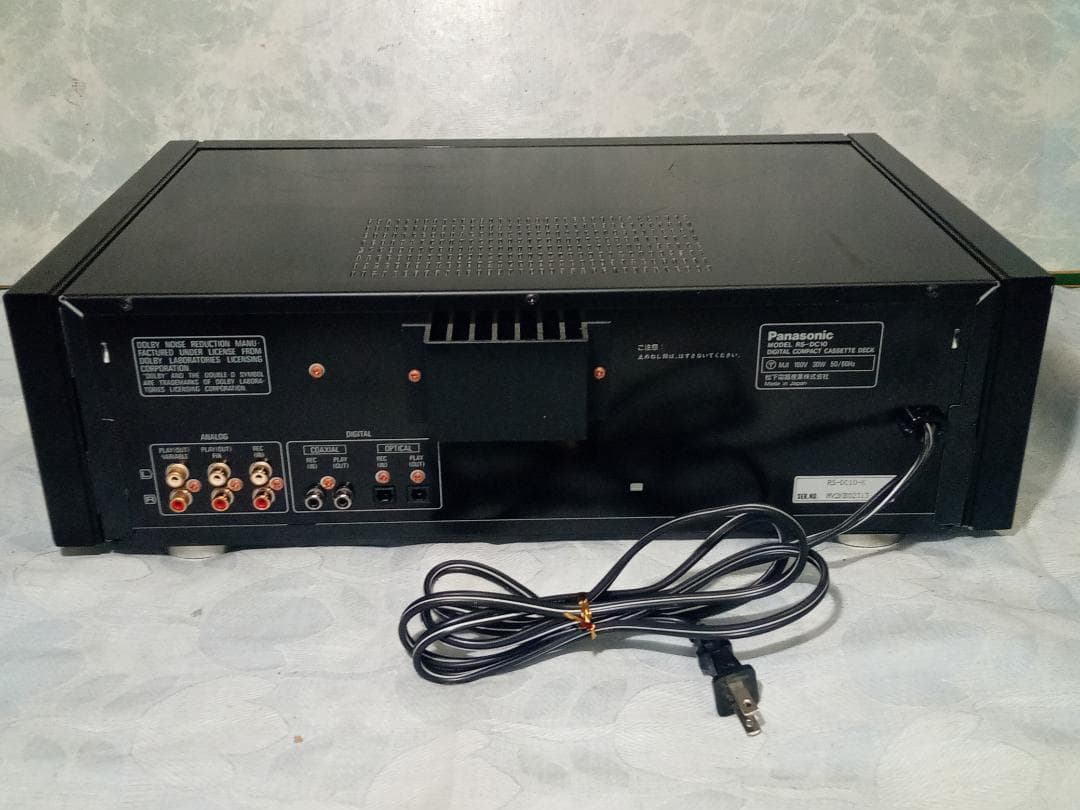 ス*ラ様 パナソニック RS-DC10 DCCデッキ ジャンク品 リモコン無