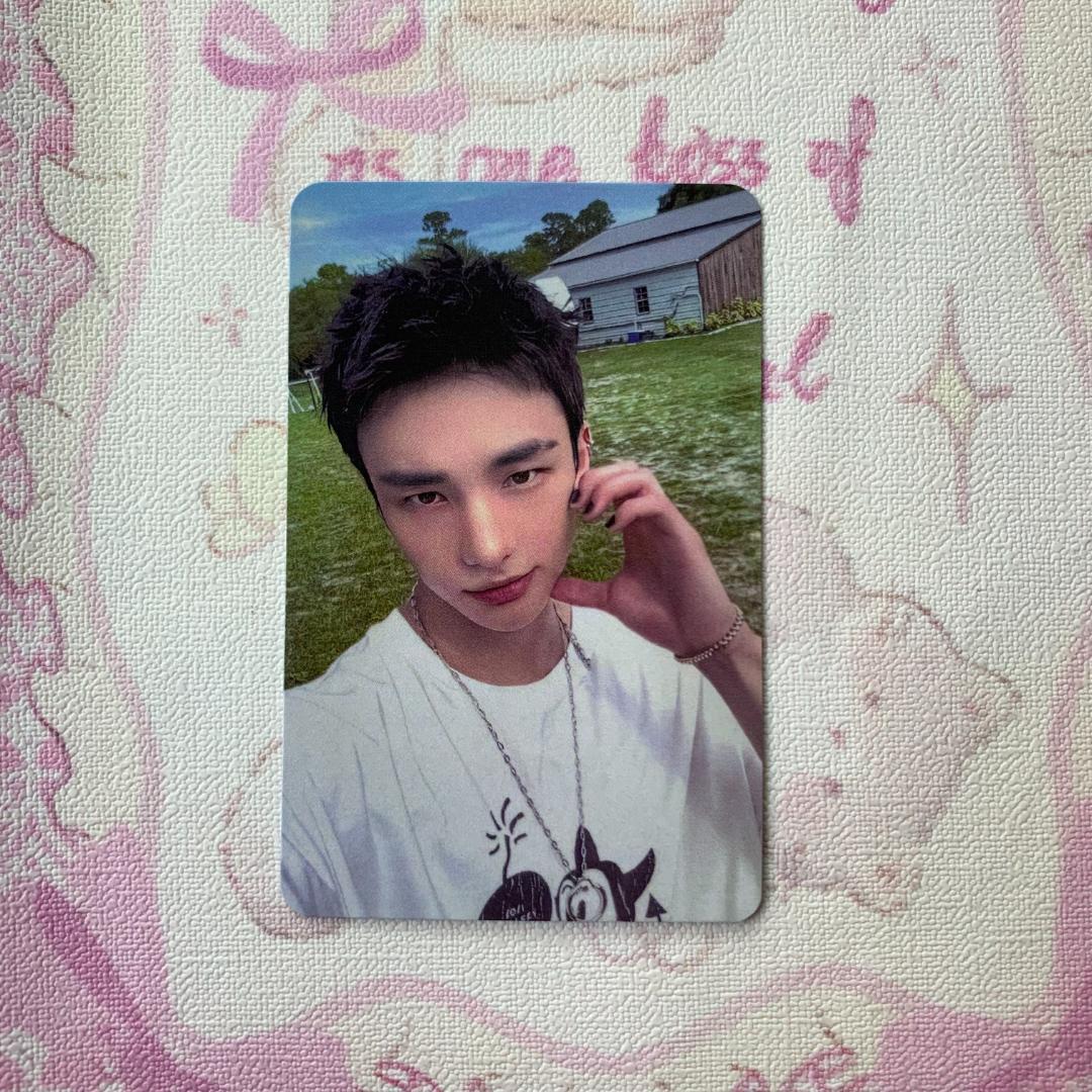 ヒョンジン Straykids サノク Karma 公開放送 事前収録 トレカ