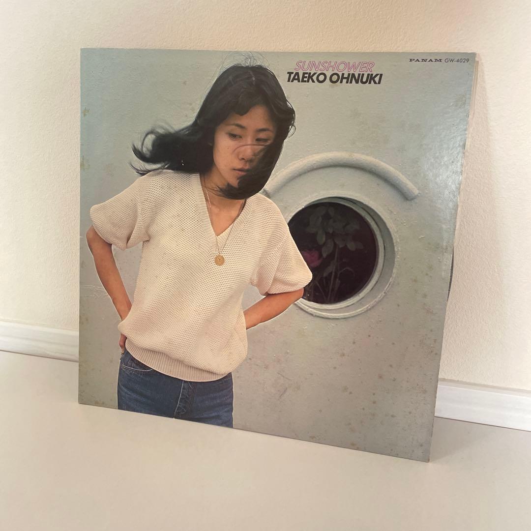 大貫妙子　レコード　CROWN 当時物　TAEKO OHNUKI